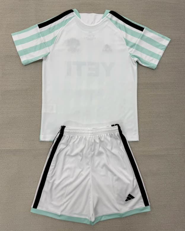 Kids Austin 2026 Away Soccer Jersey And Shorts
