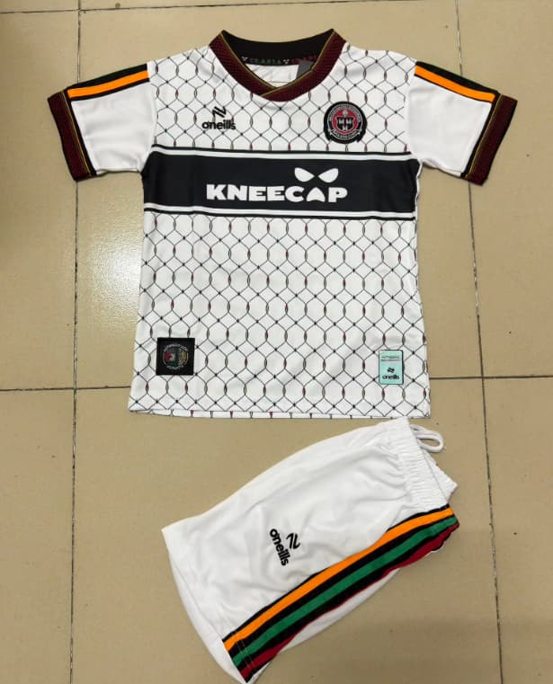 Kids Bohemian FC 2026 Away Soccer Jersey And Shorts
