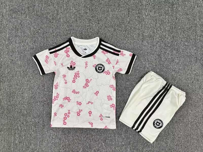 Kids Chile 2026 Away Soccer Jersey And Shorts