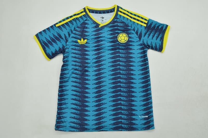 Kids Colombia 2026 World Cup Away Soccer Jersey And Shorts