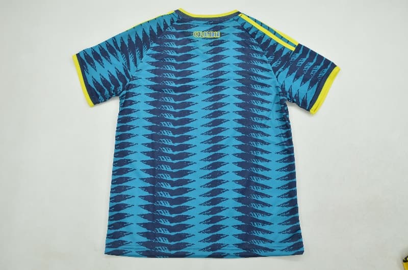 Kids Colombia 2026 World Cup Away Soccer Jersey And Shorts
