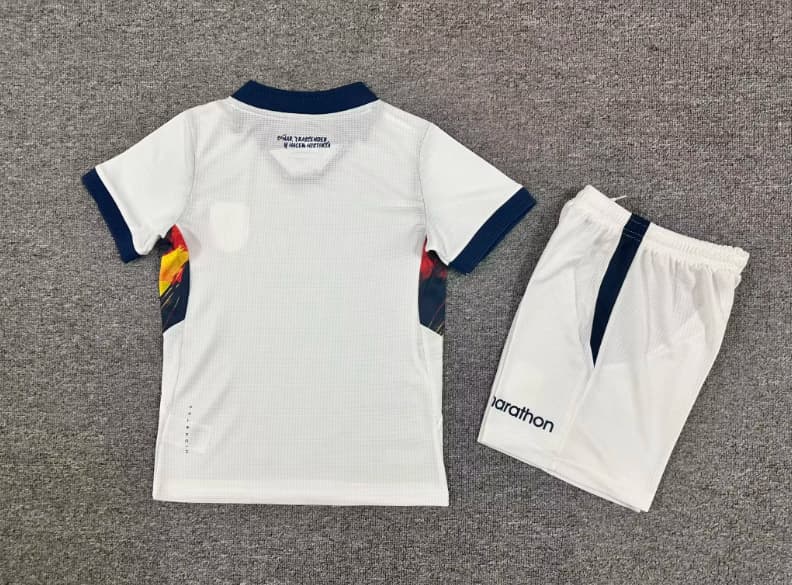 Kids Ecuador 2026 Away Soccer Jersey And Shorts