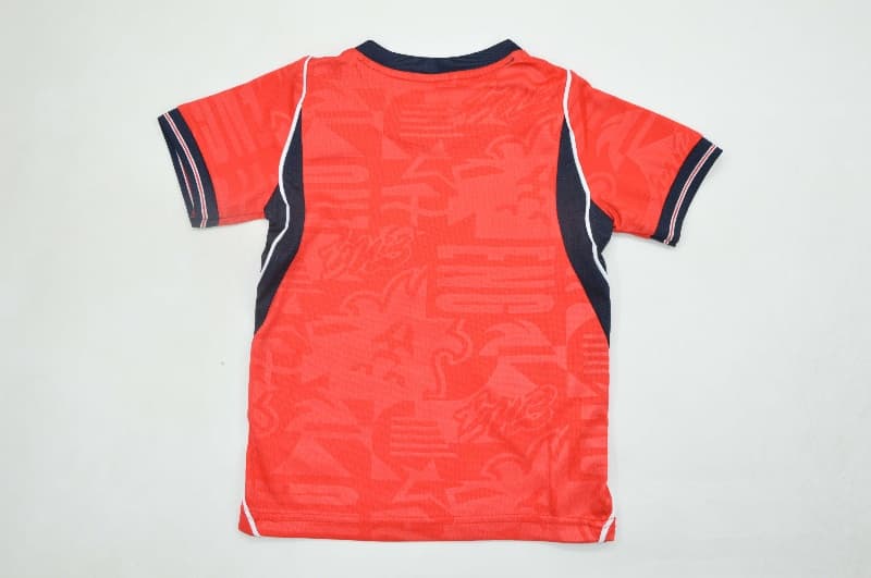 Kids England 2026 World Cup Away Soccer Jersey And Shorts