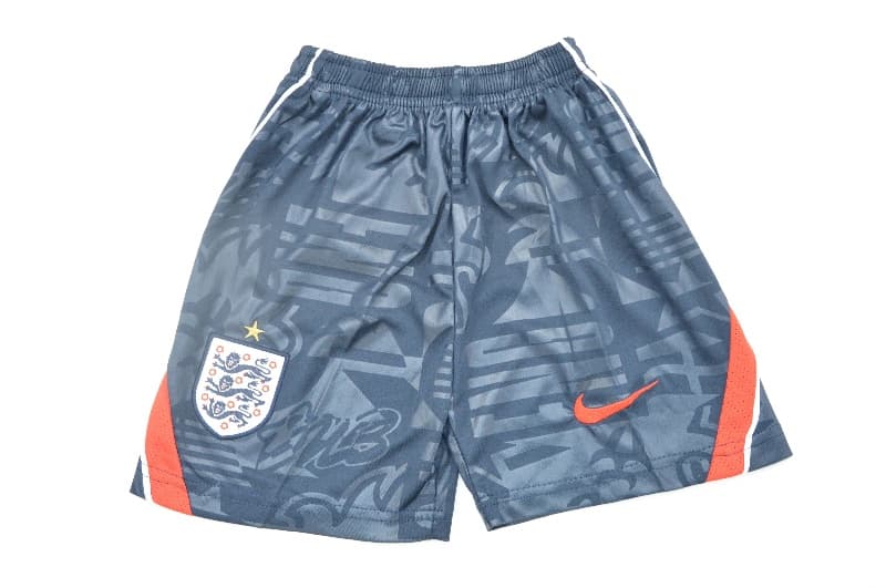 Kids England 2026 World Cup Away Soccer Jersey And Shorts