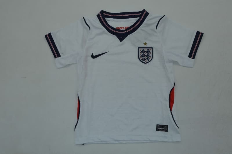 Kids England 2026 World Cup Home Soccer Jersey And Shorts