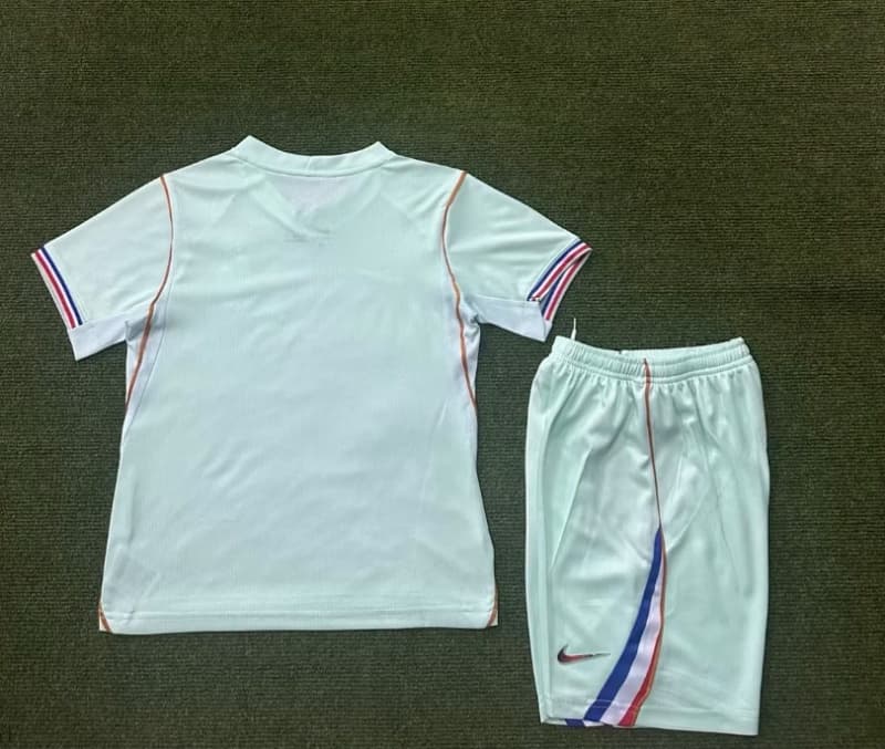 Kids France 2026 World Cup Away Soccer Jersey And Shorts