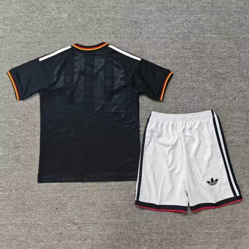Kids Germany 2026 Black Soccer Jersey And Shorts