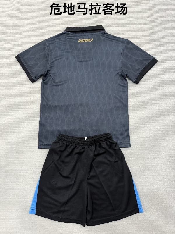 Kids Guatemala 2026 Away Soccer Jersey And Shorts