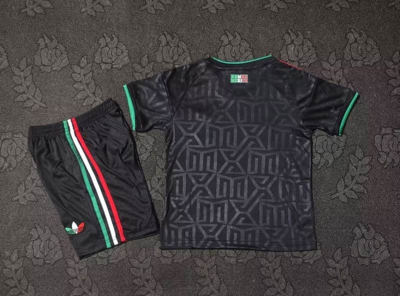 Kids Mexico 2026 Third Soccer Jersey And Shorts