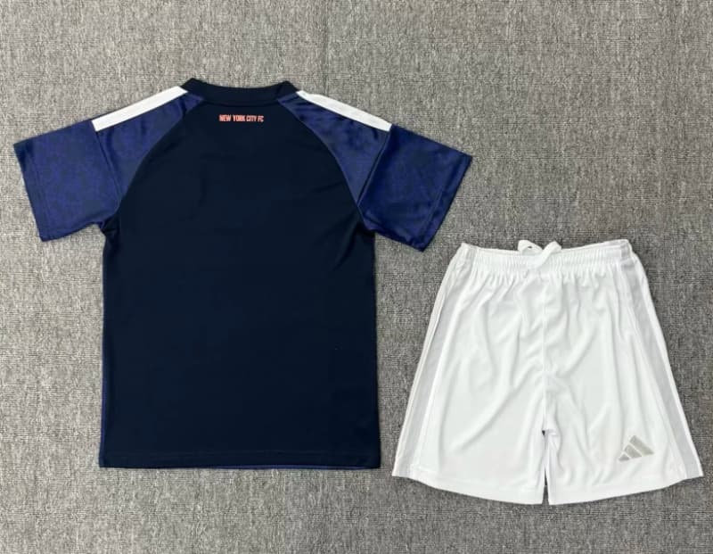 Kids New York City 2026 Away Soccer Jersey And Shorts