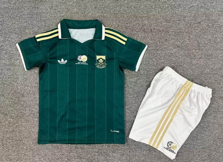 Kids South Africa 2026 Away Soccer Jersey And Shorts