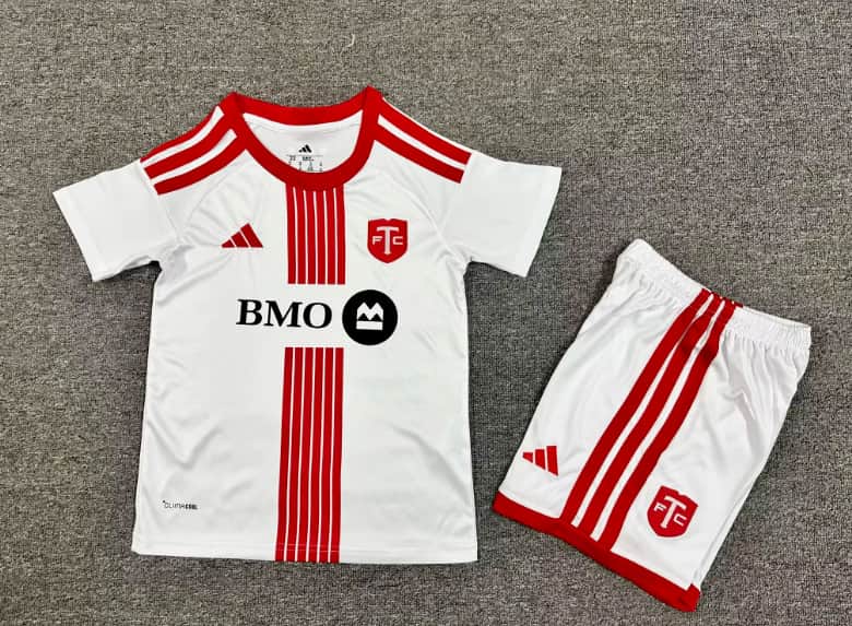 Kids Toronto FC 2026 Away Soccer Jersey And Shorts