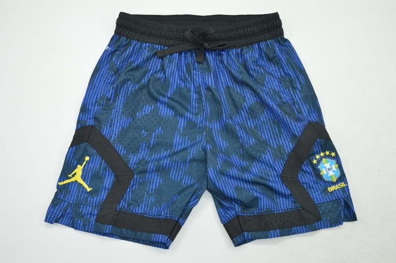 AAA Quality Brazil 2026 Blue Soccer Shorts