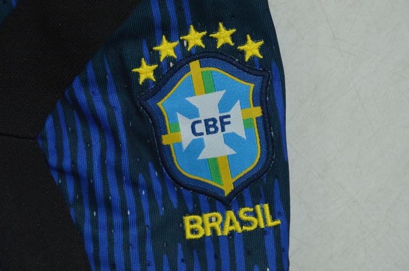AAA Quality Brazil 2026 Blue Soccer Shorts