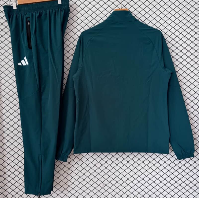 AAA Quality Mexico 2026 Green Soccer Tracksuit 02
