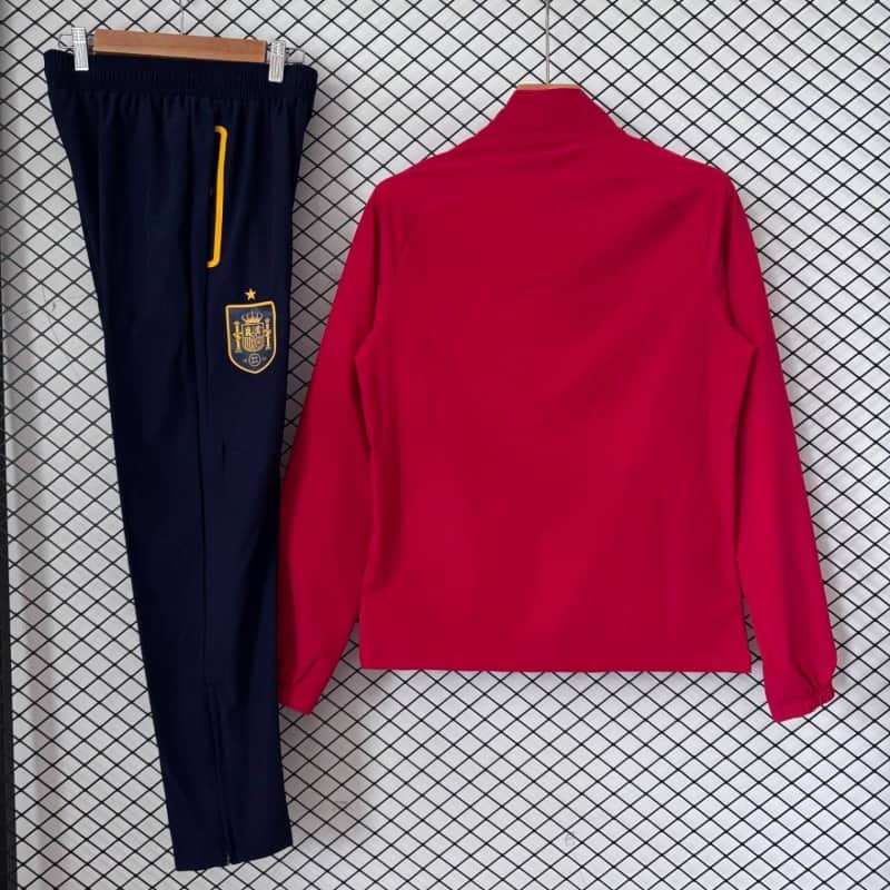 AAA Quality Spain 2026 Red Soccer Tracksuit