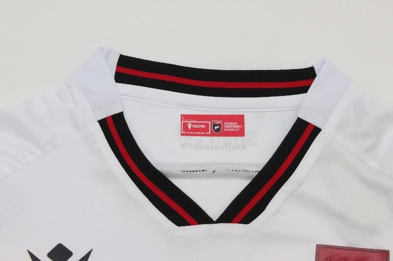 Albania Soccer Jersey Away Replica 2025