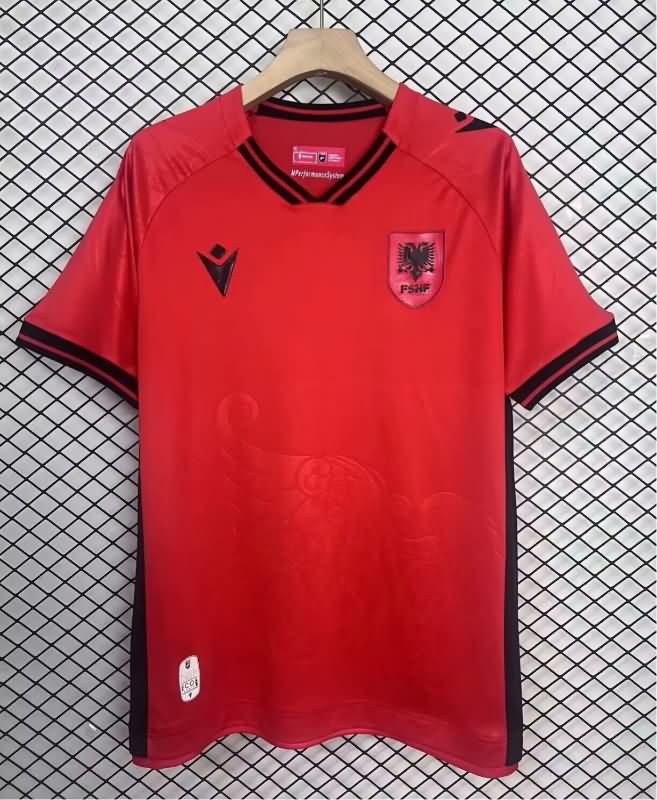 Albania Soccer Jersey Home Replica 2025 Albania Soccer Jersey Home Replica 2025