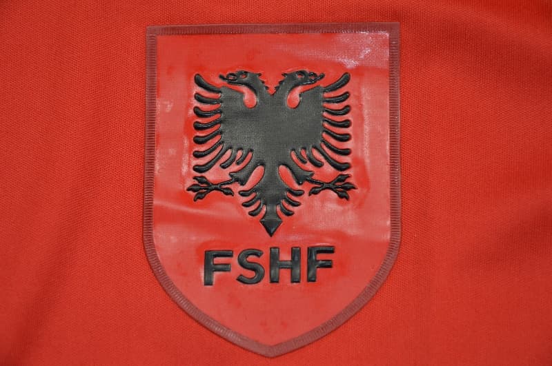 Albania Soccer Jersey Home Replica 2025