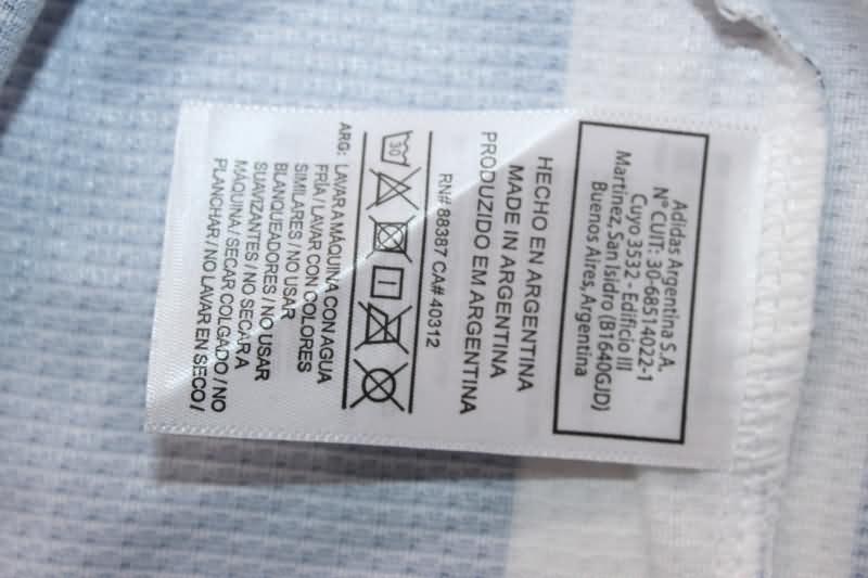 Argentina Soccer Jersey 50th Anniversary Replica