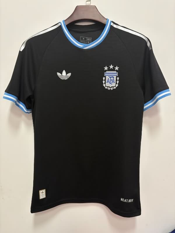 AAA Quality Argentina 2025 Black Soccer Jersey (Player)