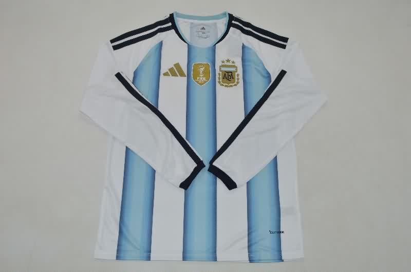 AAA Quality Argentina 2026 World Cup Home Long Sleeve Soccer Jersey