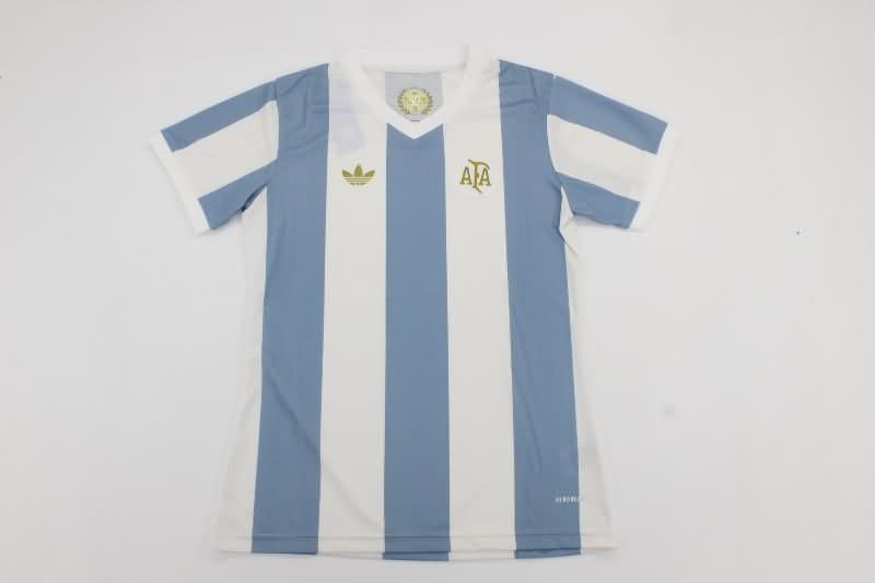 Argentina Soccer Jersey Anniversary Women Replica 50th