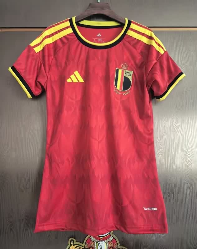 AAA Quality Belgium 2025 Home Women Soccer Jersey AAA Quality Belgium 2025 Home Women Soccer Jersey