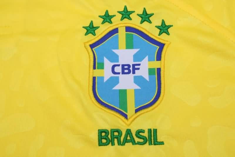 Brazil Soccer Jersey Home 2022 World Cup