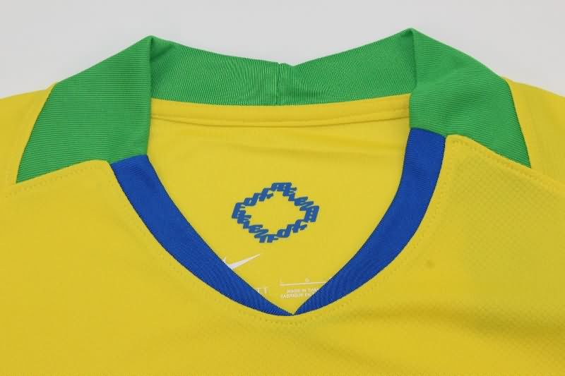 Brazil Soccer Jersey Home Replica 2025