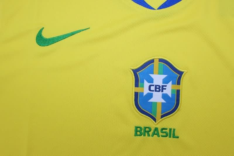 Brazil Soccer Jersey Home Replica 2025