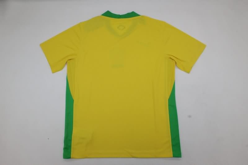 Brazil Soccer Jersey Home Replica 2025