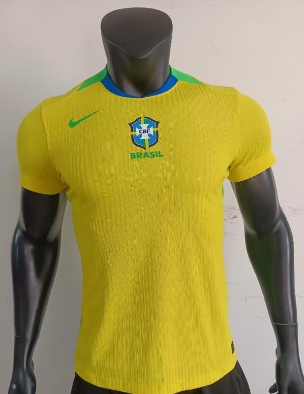 Brazil Soccer Jersey Home (Player) 2025 Brazil Soccer Jersey Home (Player) 2025
