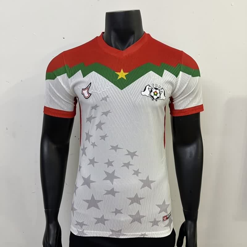 AAA Quality Burkina Faso 2025 Away Soccer Jersey (Player) AAA Quality Burkina Faso 2025 Away Soccer Jersey (Player)