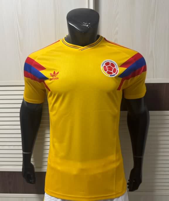 AAA Quality Columbia 25/26 Yellow Soccer Jersey (Player)