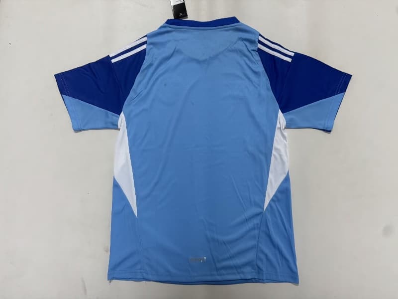 AAA Quality Columbia 2026 Goalkeeper Blue Soccer Jersey