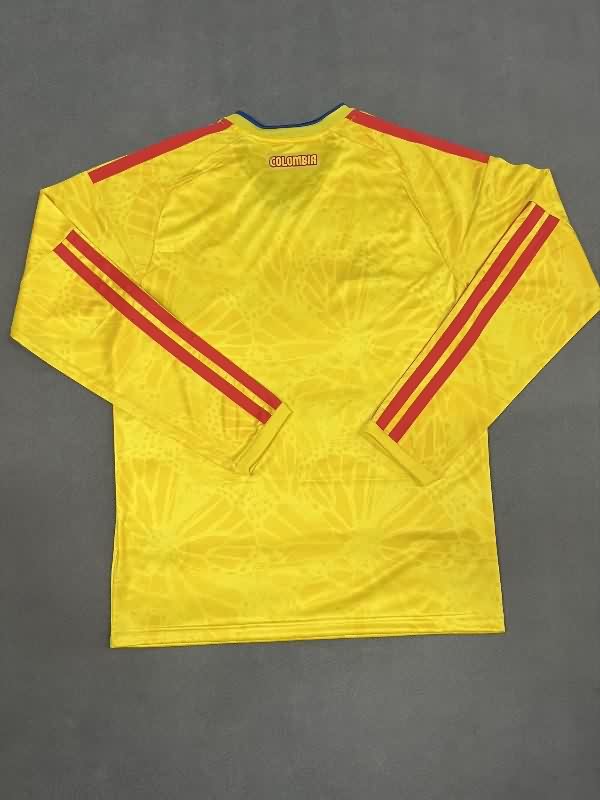 AAA Quality Columbia 2026 World Cup Home Long Sleeve Soccer Jersey