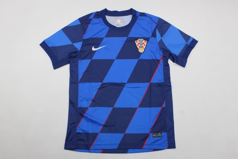 Croatia Soccer Jersey Away Replica 2024 Croatia Soccer Jersey Away Replica 2024