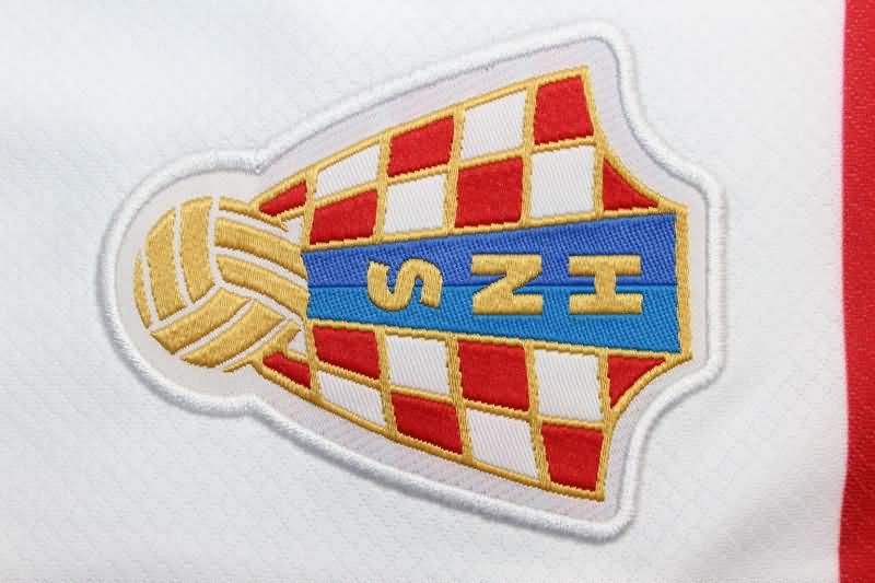Croatia Soccer Jersey Home Replica 2024