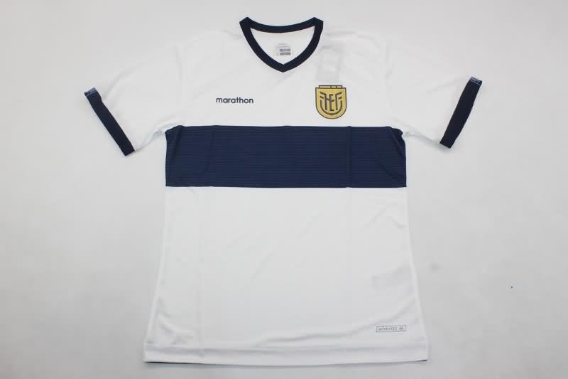 Ecuador Soccer Jersey White Replica 2024