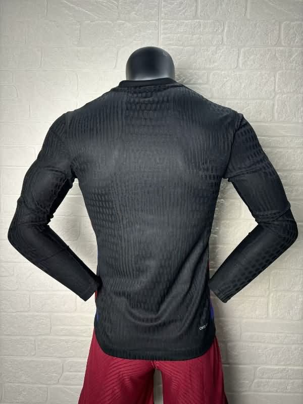 AAA Quality England 2025 Female Euro Long Sleeve Away Soccer Jersey (Player)