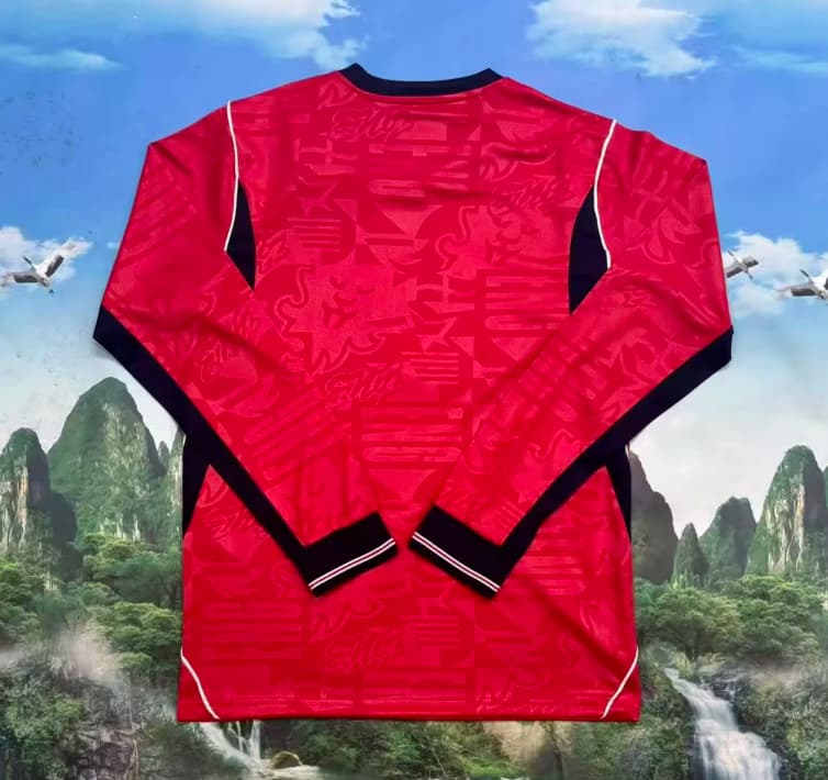 AAA Quality England 2026 Away Long Sleeve Soccer Jersey