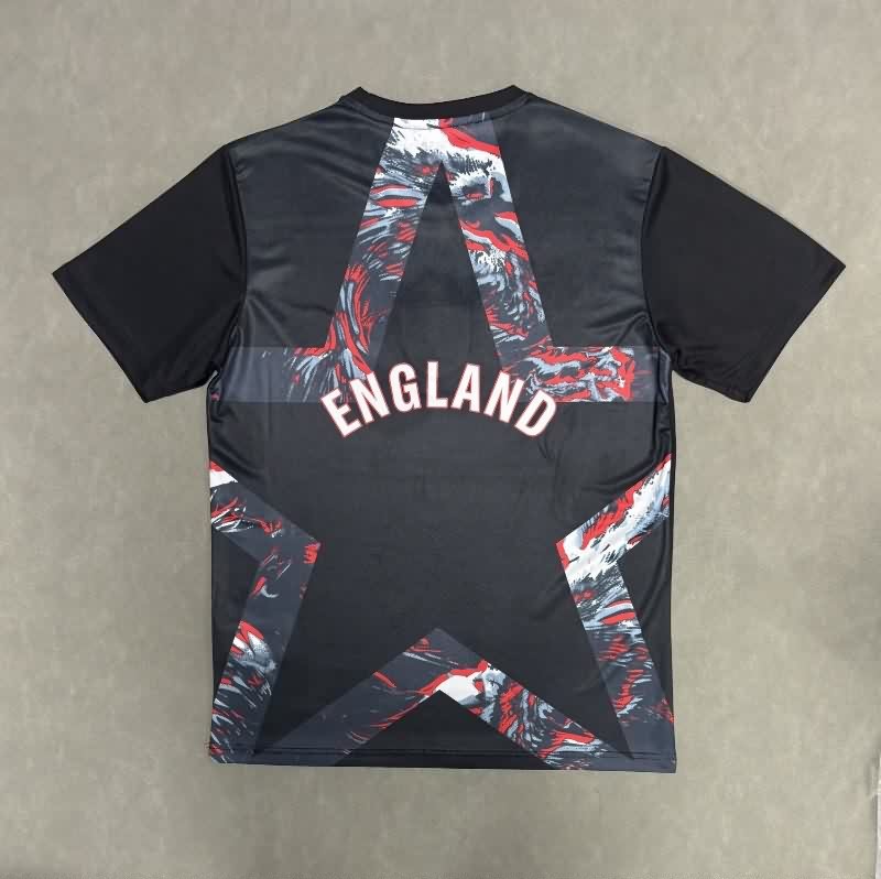 AAA Quality England 2026 Goalkeeper Black Soccer Jersey