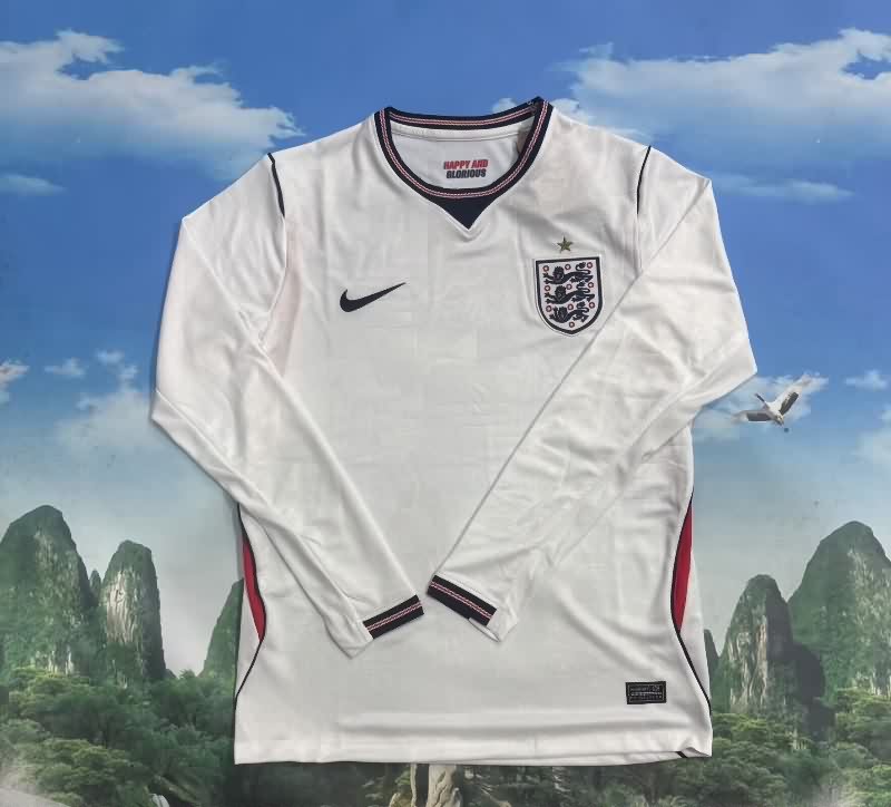 AAA Quality England 2026 Home Long Sleeve Soccer Jersey