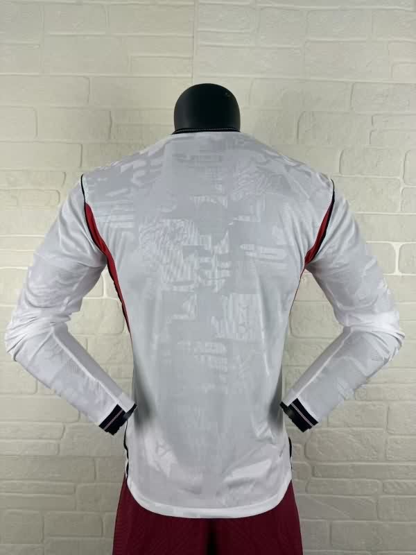 AAA Quality England 2626 Home Long Sleeve Soccer Jersey (Player)