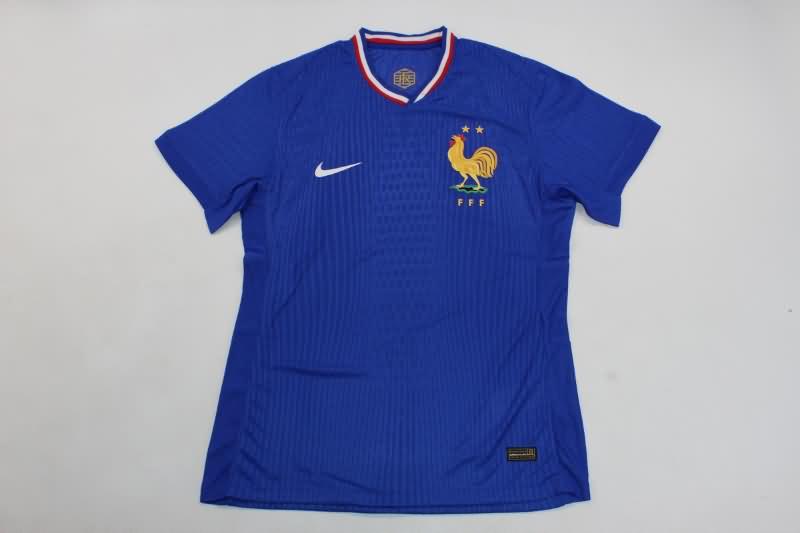 France Soccer Jersey Home (Player) 2024 France Soccer Jersey Home (Player) 2024
