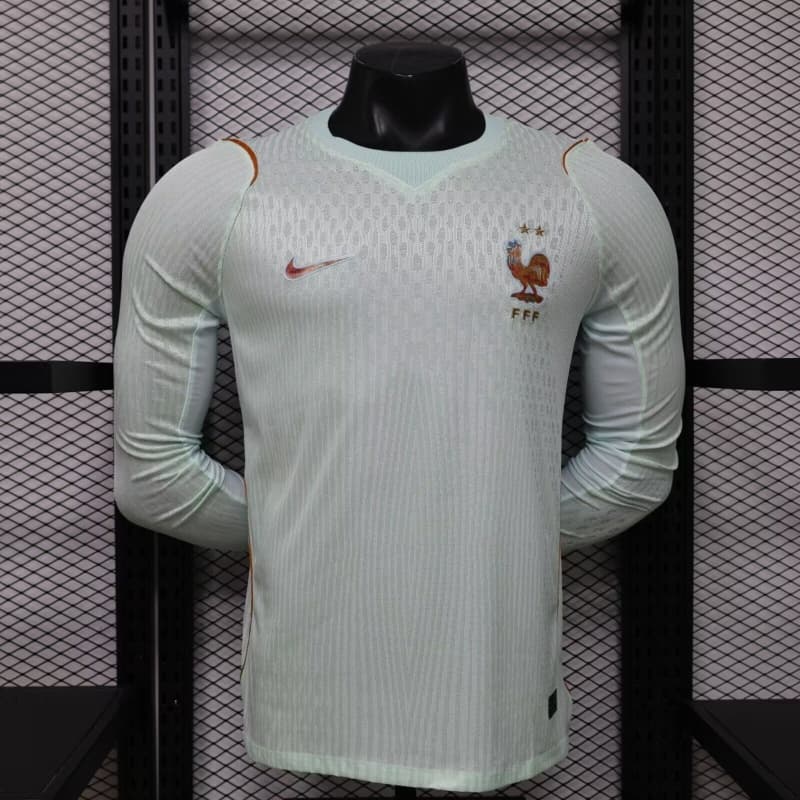 AAA Quality France 2026 World Cup Away Long Sleeve Soccer Jersey (Player)