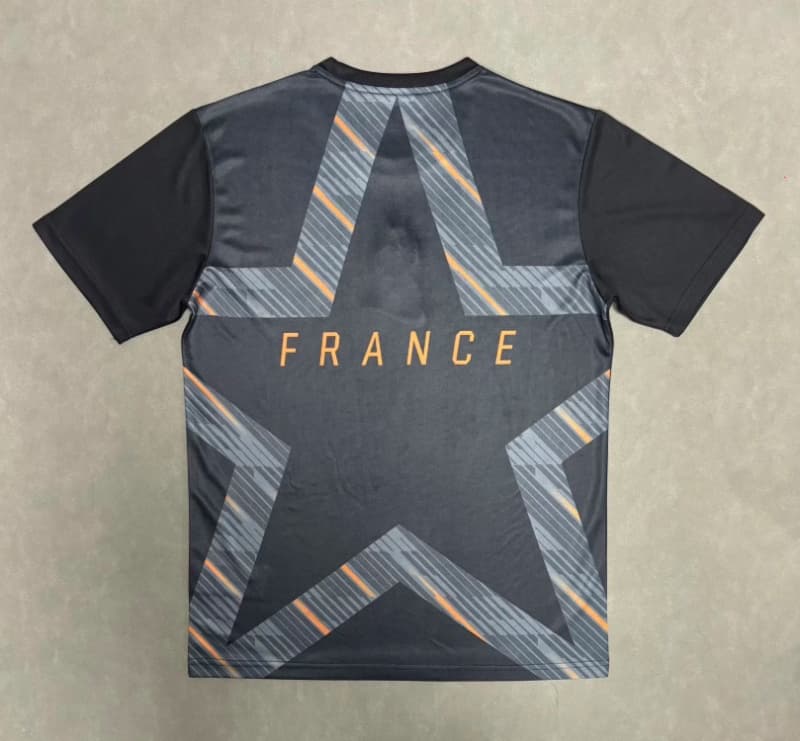 AAA Quality France 2026 Goalkeeper Black Soccer Jersey