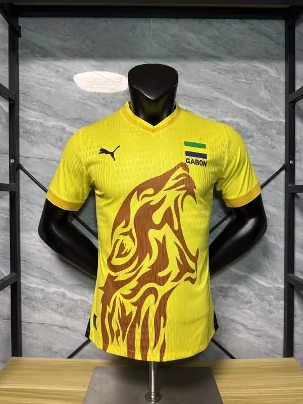 AAA Quality Gabon 2026 Yellow Soccer Jersey (Player) AAA Quality Gabon 2026 Yellow Soccer Jersey (Player)