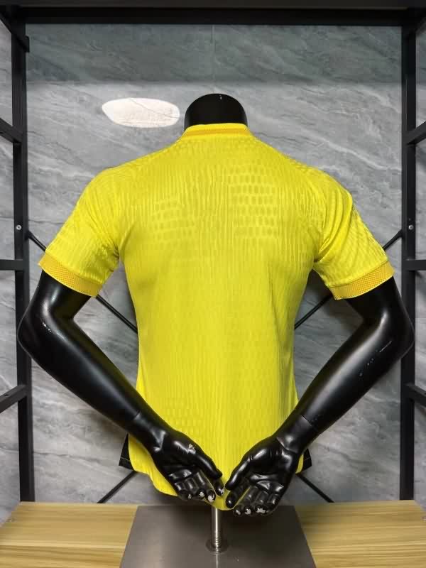 AAA Quality Gabon 2026 Yellow Soccer Jersey (Player)